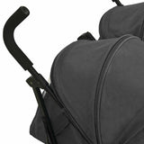 Two-seater stroller Anthracite Steel