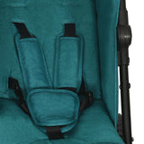 Steel Green Double Seat Stroller