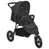 Baby Stroller Anthracite Steel