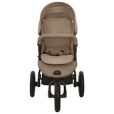 Taupe Steel Baby Stroller