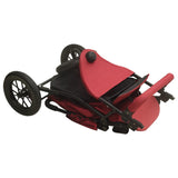 Steel Red Baby Stroller