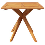 Table de jardin 85x85x75 cm Bois d'acacia solide