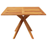 Table de jardin 110x110x75 cm Bois d'acacia solide