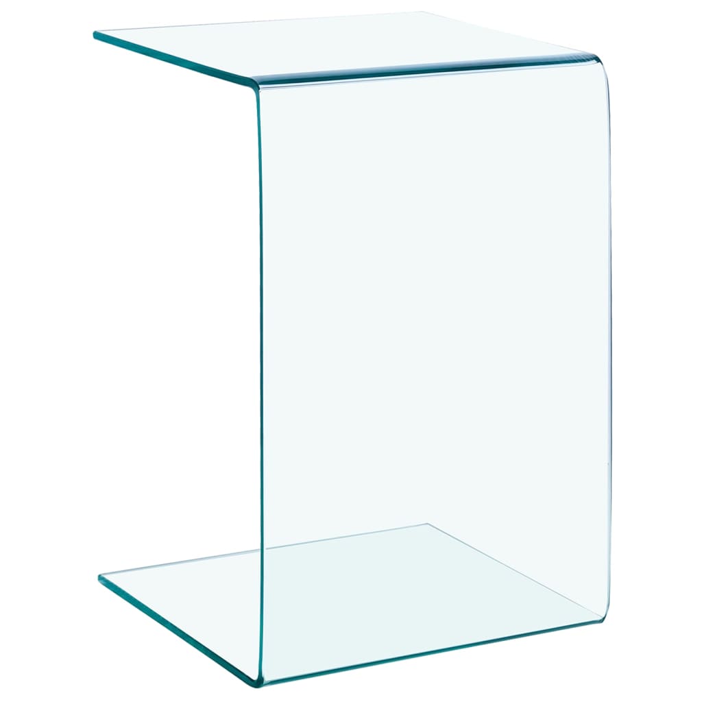 Table d'appoint 40x40x60 cm Verre trempé