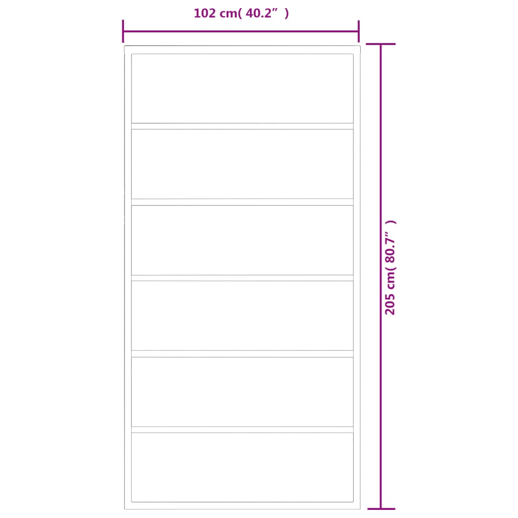 Porte coulissante Verre ESG et aluminium 102x205 cm Noir