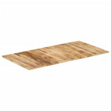 Table top 120x60x(1.5-1.6) cm Raw mango wood