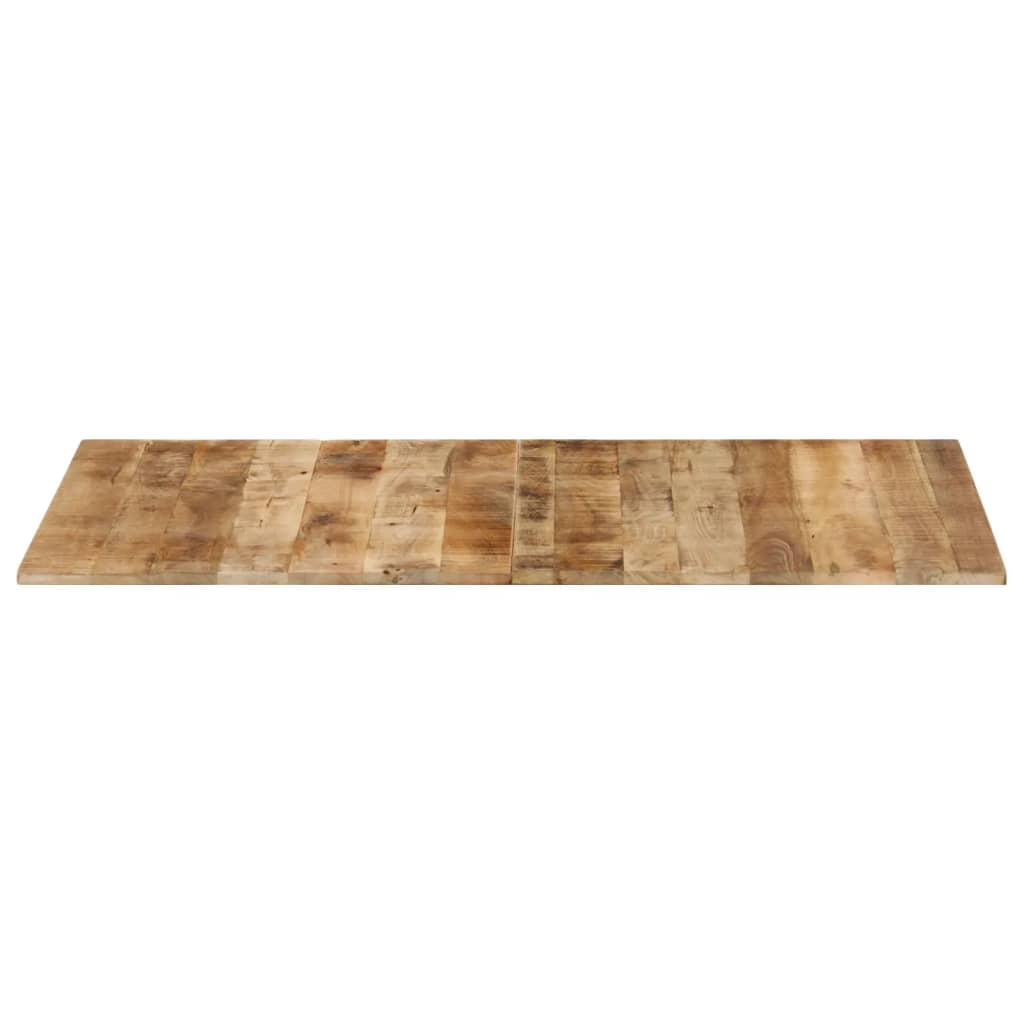 Table top 120x60x(1.5-1.6) cm Raw mango wood