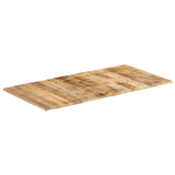 Table top 120x60x(1.5-1.6) cm Raw mango wood