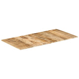 Table top 120x60x(1.5-1.6) cm Raw mango wood