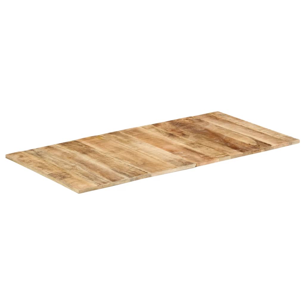 Table top 120x60x(1.5-1.6) cm Raw mango wood