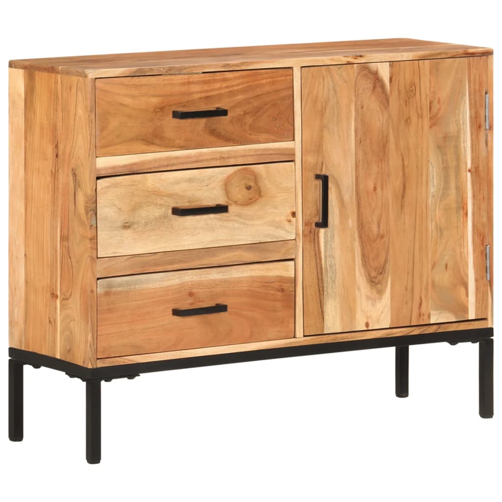 Buffet 88x30x73 cm Bois d'acacia massif