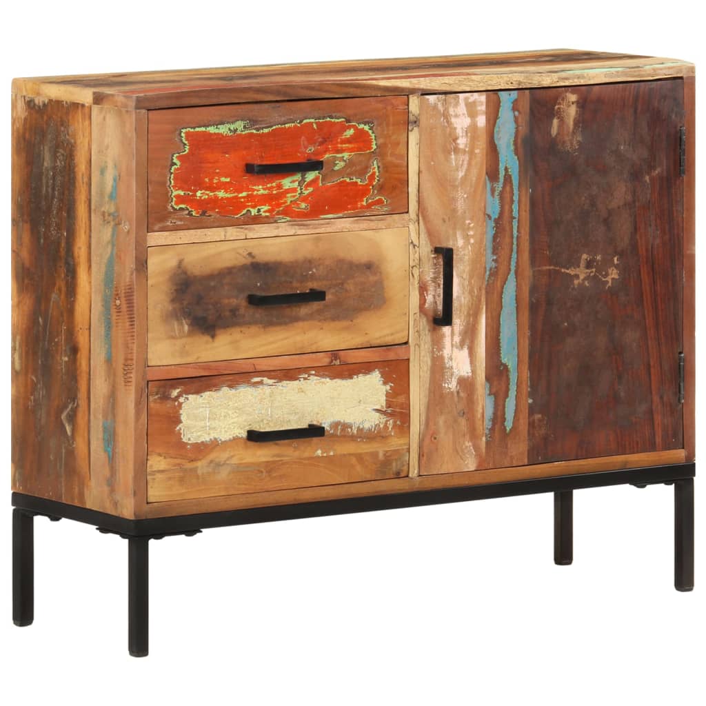 Buffet 88x30x73 cm Bois de récupération solide