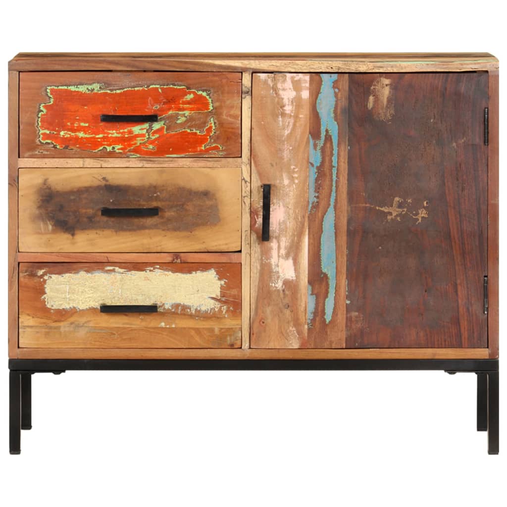 Buffet 88x30x73 cm Bois de récupération solide