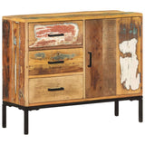 Buffet 88x30x73 cm Bois de récupération solide