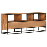 Meuble TV 110x30x45 cm Bois d'acacia massif