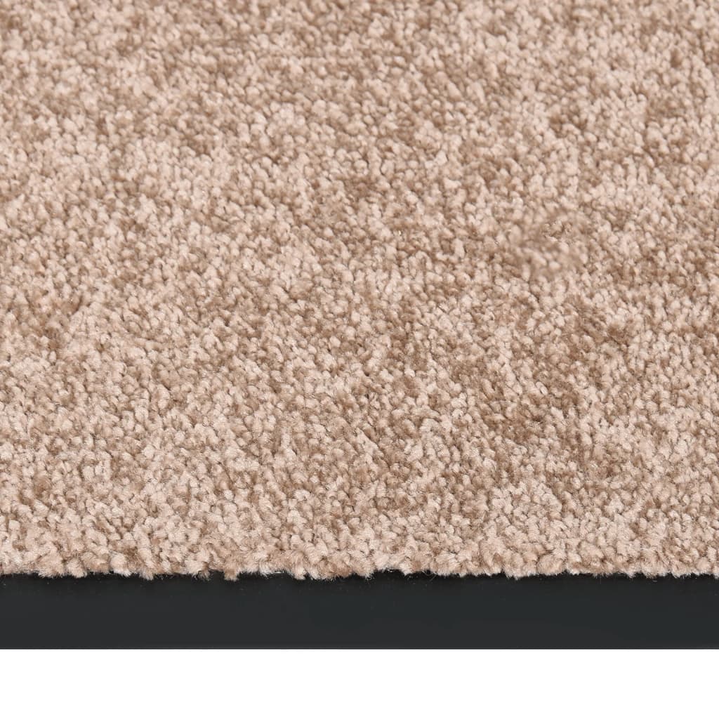 Beige doormat 80x120 cm