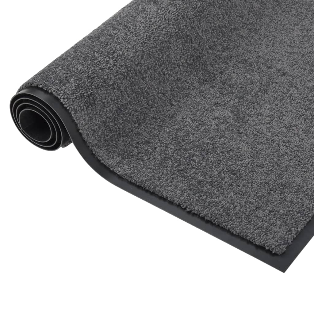 Anthracite doormat 80x120 cm