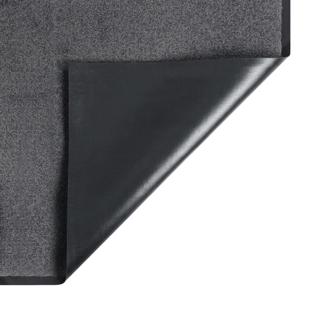 Anthracite doormat 80x120 cm