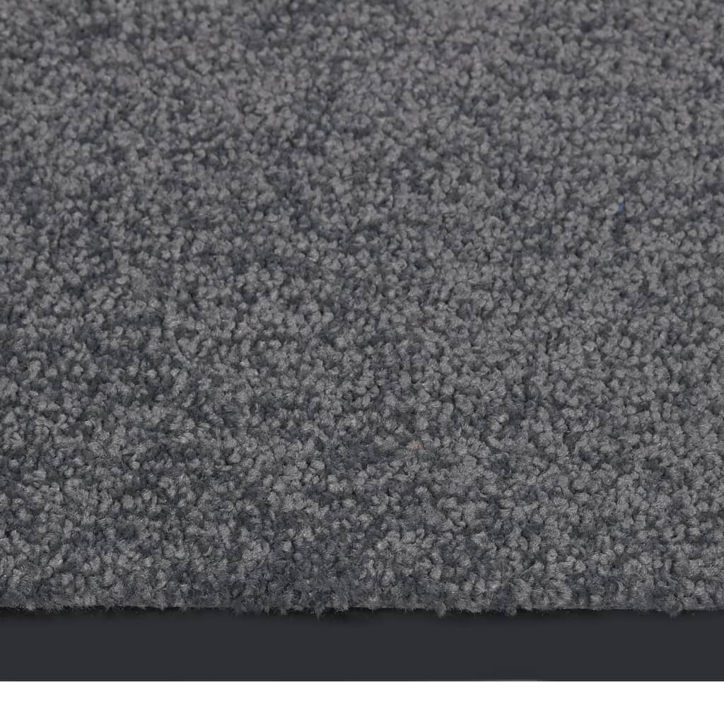 Anthracite doormat 80x120 cm