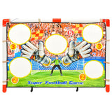 Children's football goal set with backboard 120x51x77.5 cm