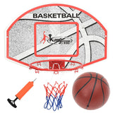 5pcs Wall Mounted Basketball Backboard Set 66x44.5cm