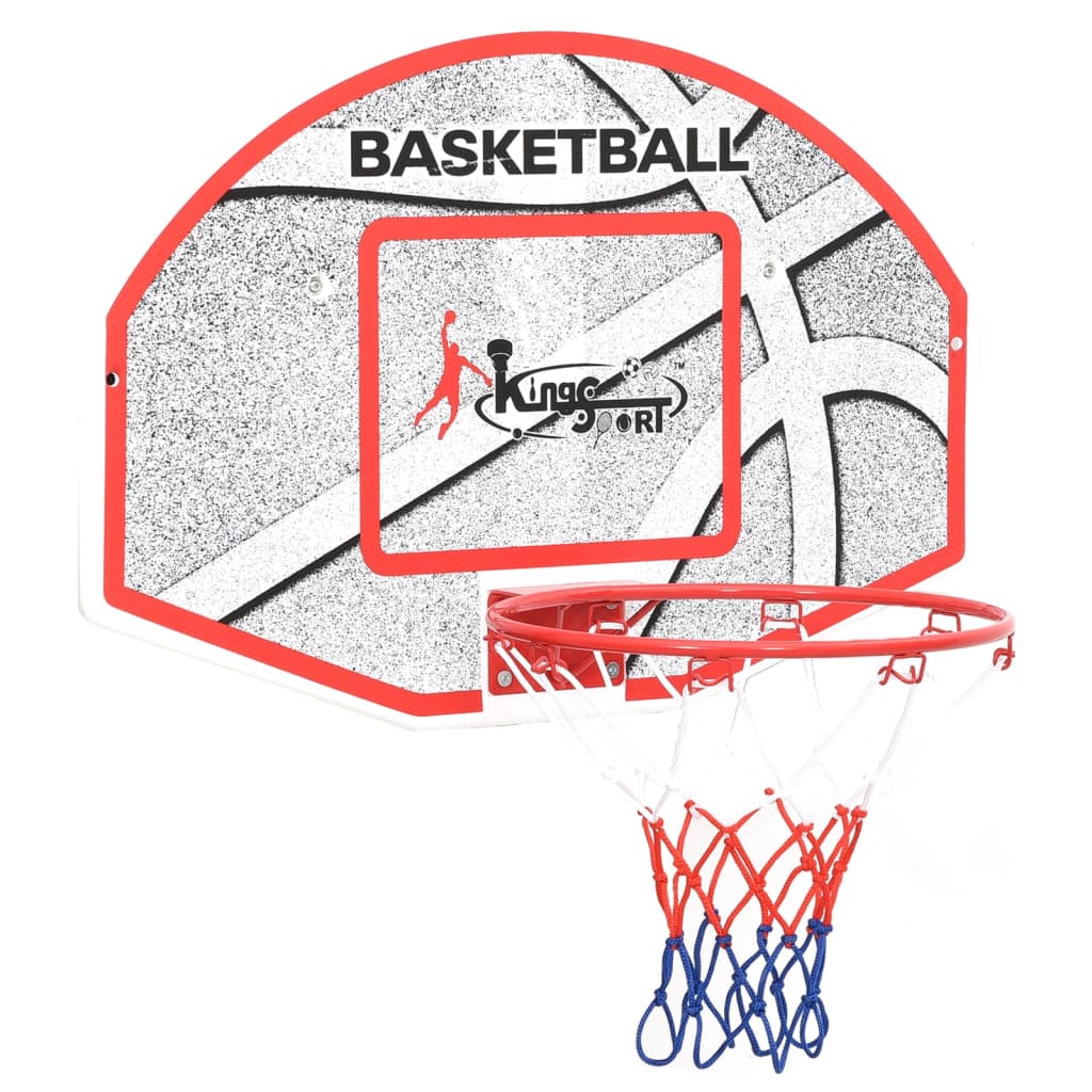 5pcs Wall Mounted Basketball Backboard Set 66x44.5cm