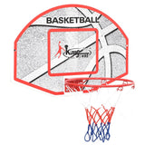 5pcs Wall Mounted Basketball Backboard Set 66x44.5cm