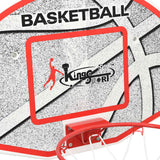 5pcs Wall Mounted Basketball Backboard Set 66x44.5cm