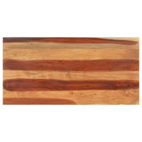 Table top 120x60x(2.5-2.7) cm Solid acacia wood