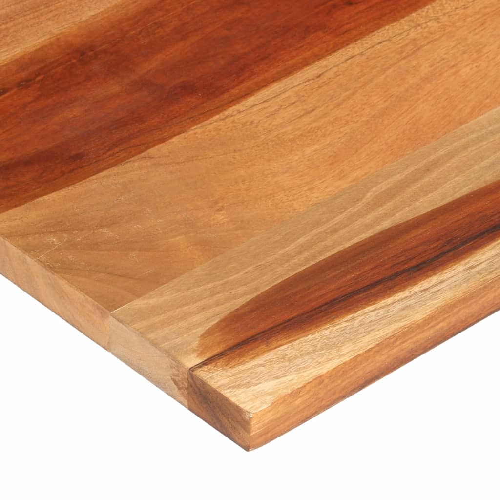 Table top 120x60x(2.5-2.7) cm Solid acacia wood