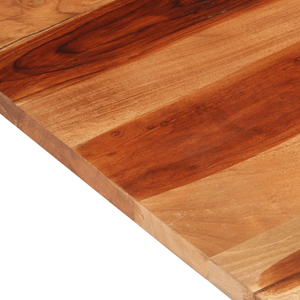 Table top 120x60x(2.5-2.7) cm Solid acacia wood