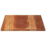 Table top 120x60x(2.5-2.7) cm Solid acacia wood