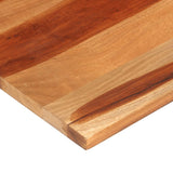 Table top 140x60x(2.5-2.7) cm Solid acacia wood