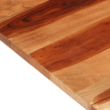 Table top 140x60x(2.5-2.7) cm Solid acacia wood