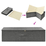 Fabric storage box 70x40x18 cm Anthracite