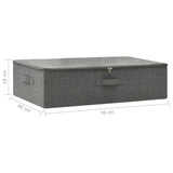 Fabric storage box 70x40x18 cm Anthracite