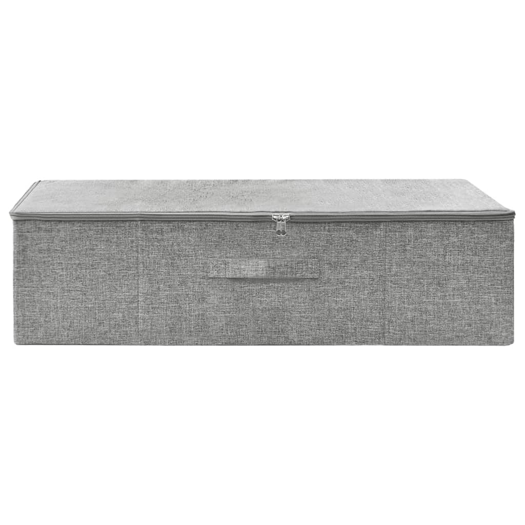 Fabric storage box 70x40x18 cm Grey