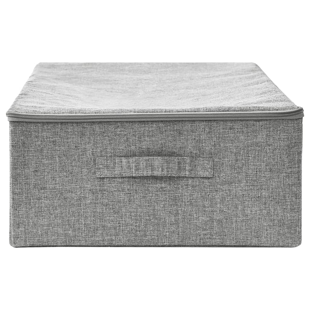 Fabric storage box 70x40x18 cm Grey