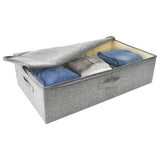 Fabric storage box 70x40x18 cm Grey