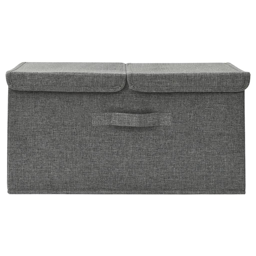 Fabric storage box 50x30x25 cm Anthracite