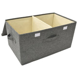 Fabric storage box 50x30x25 cm Anthracite