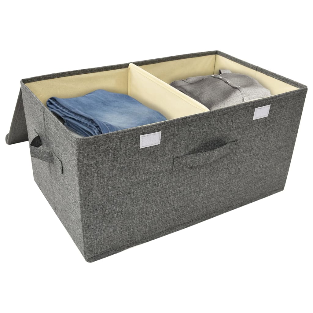 Fabric storage box 50x30x25 cm Anthracite