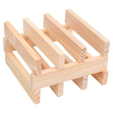 Ensemble de blocs de construction en bois 150 pcs Pin peint