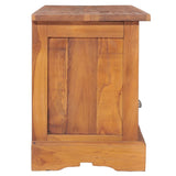 Meuble TV 100x30x40 cm Bois de teck solide