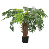 Künstliche Cycaspalme mit Topf 90 cm Grün