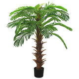 Künstliche Cycaspalme mit Topf 140 cm Grün