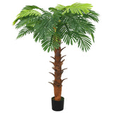 Künstliche Cycaspalme mit Topf 160 cm Grün