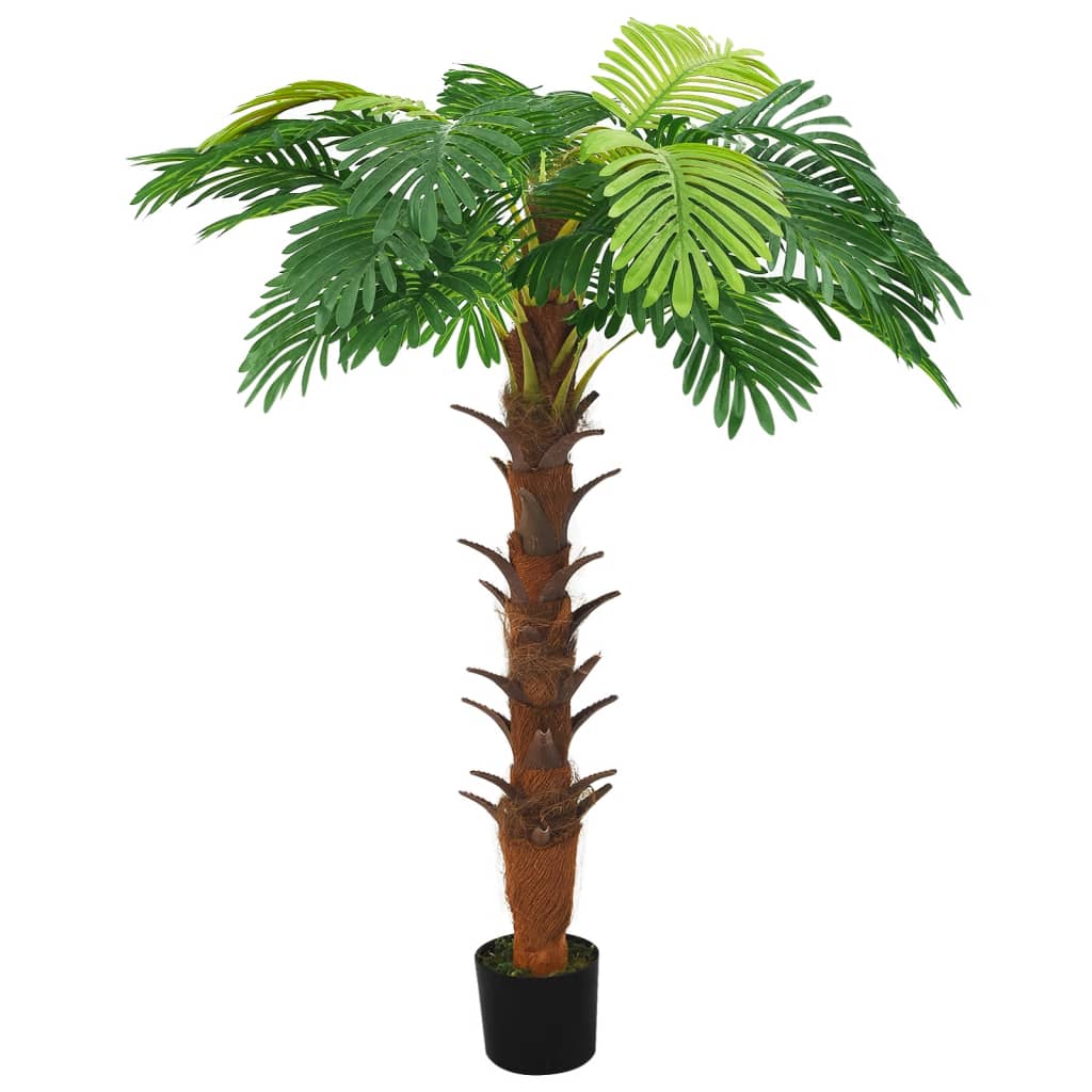 Künstliche Cycaspalme mit Topf 160 cm Grün