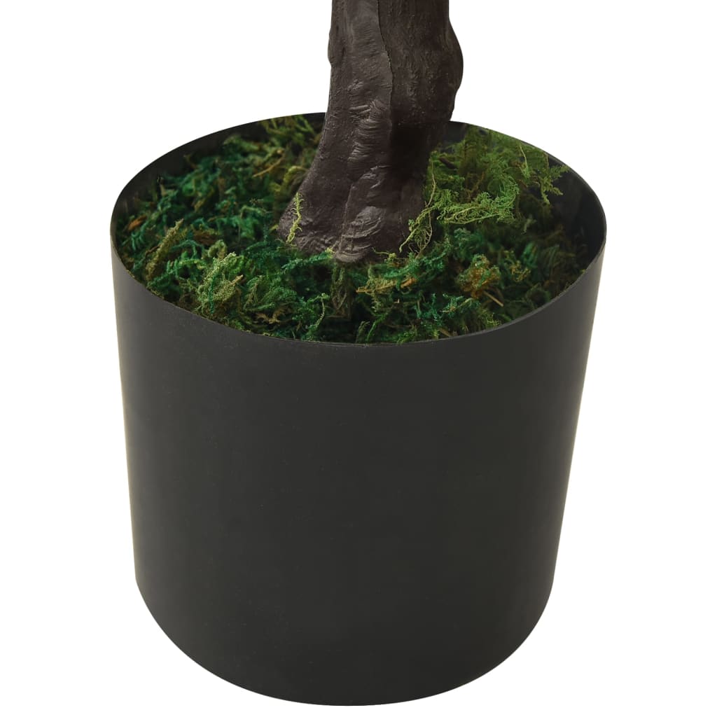 Künstlicher Zypressenbonsai mit Topf 60 cm Grün