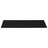 Tapis d'escalier autocollants Rectangulaire 15 pcs 60x25cm Noir